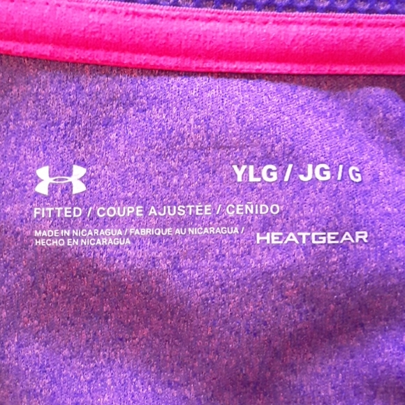 Girls under armour heatgear size ylg - Picture 3 of 7